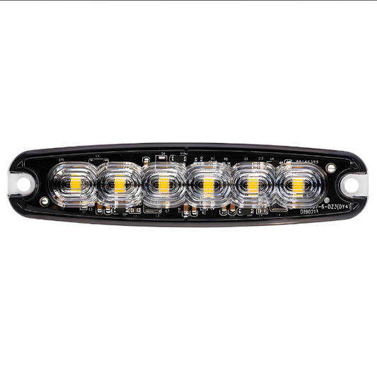 12-24V R65 Low Profile 6 LED Warning Light