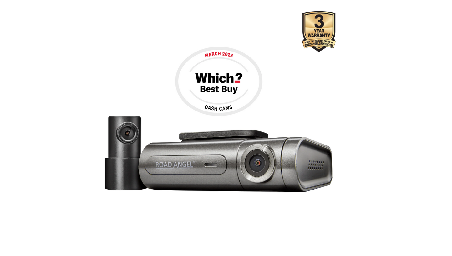 Road Angel Halo Pro Dash Camera (Front And Rear)